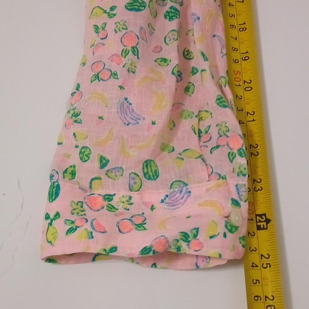 Lilly Pulitzer Juicy Fruit Linen Shirt - Picture 12 of 12